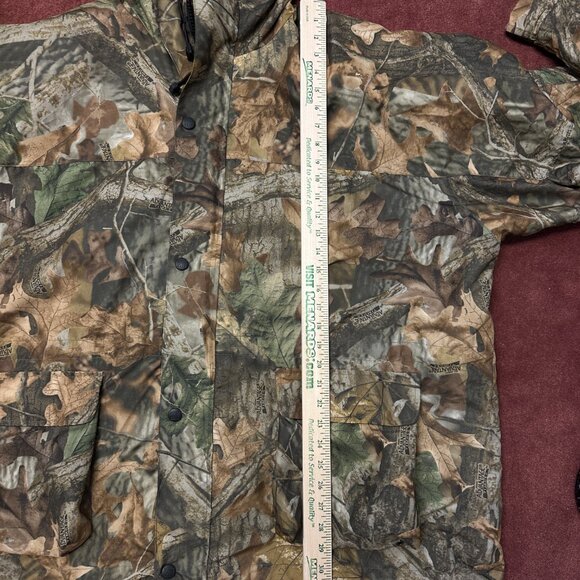Vintage Realtree Advantage Timber Camo Softshell Hunting Jacket Men's XXL - Picture 10 of 12